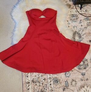 Nasty Gal Strapless Dress